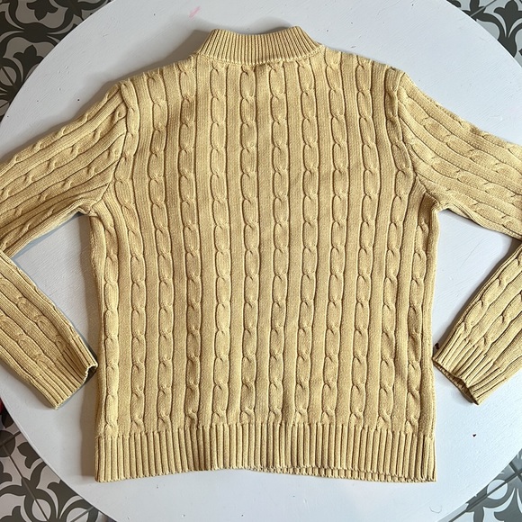 🎉HP🎉Lauren Ralph Lauren petite button sweater - Picture 4 of 5